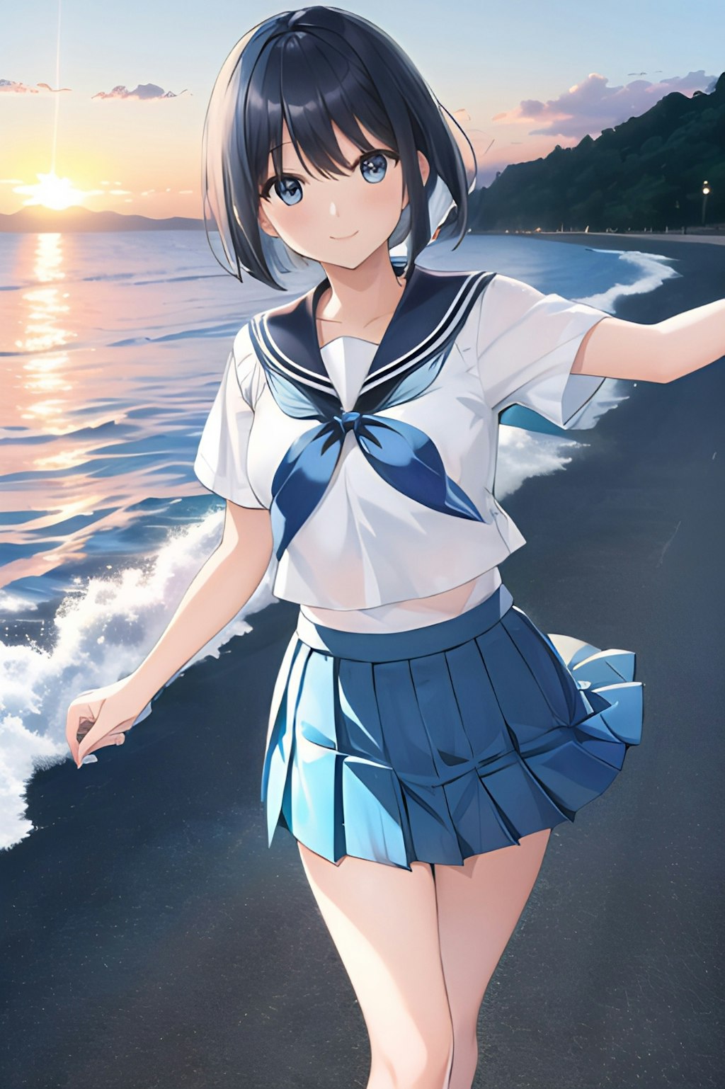 blue sailor