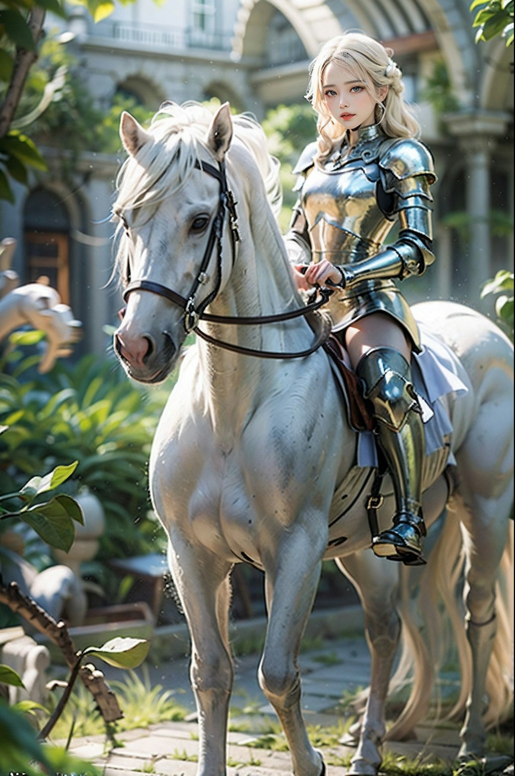 白馬の騎士❤