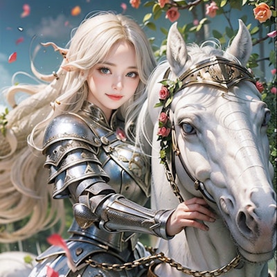 白馬の騎士❤