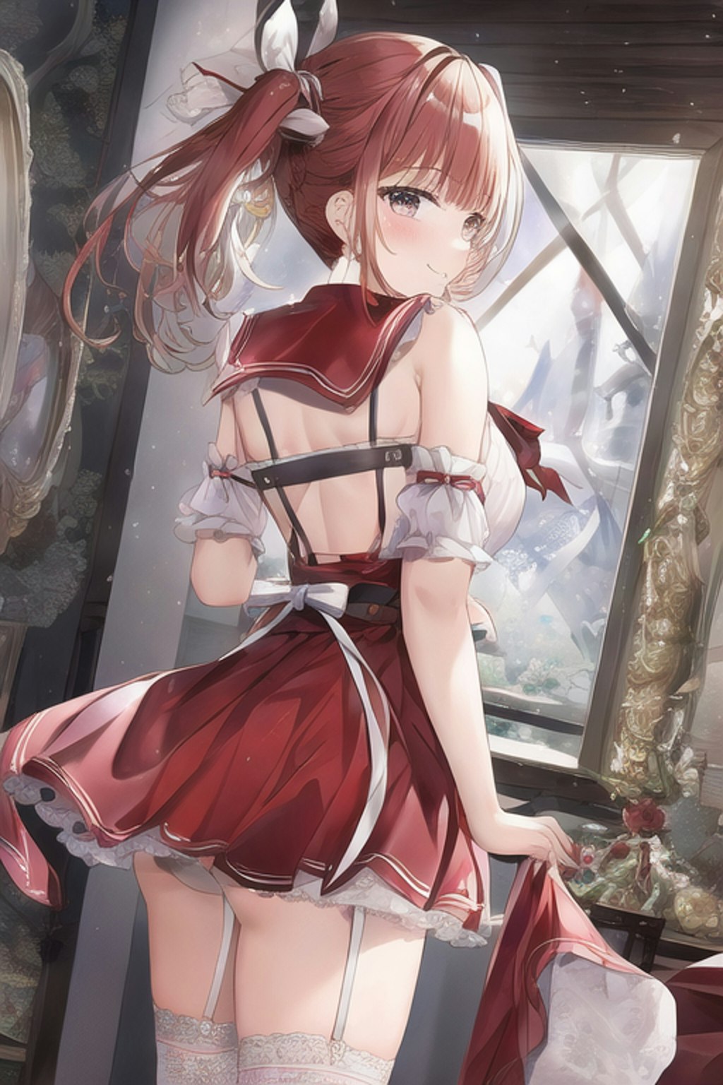 Red Sailor Maid