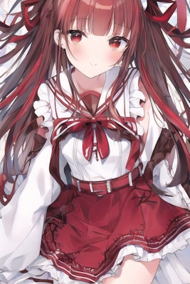 Red Sailor Maid