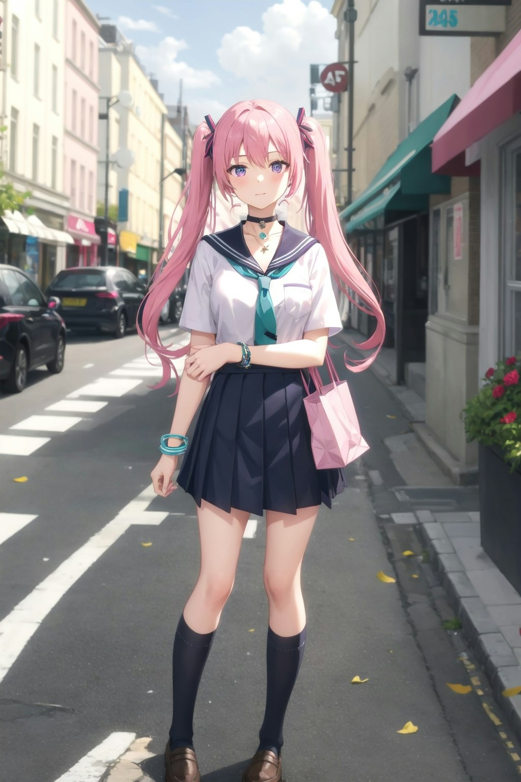 桜ミクのセーラー服🌸V4B