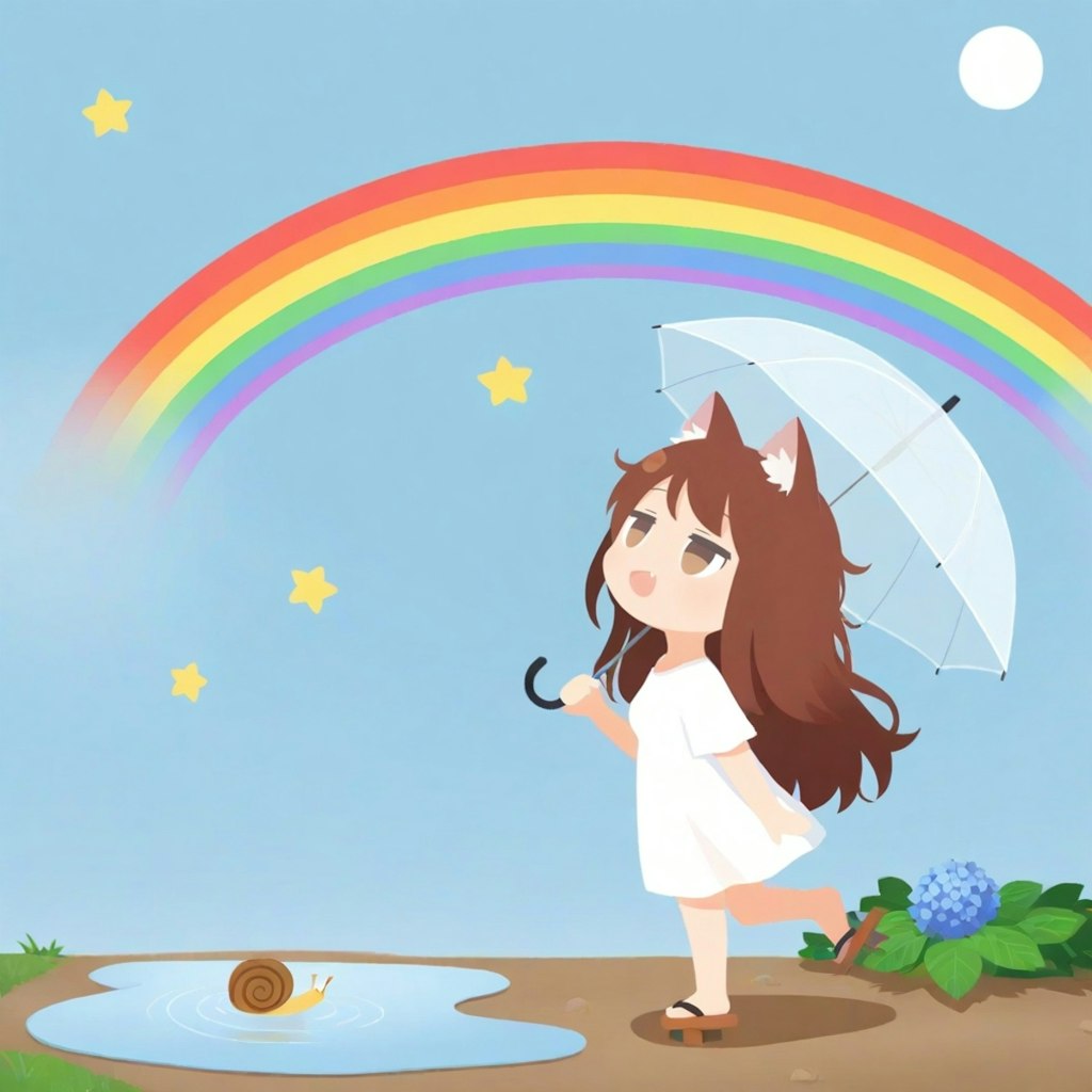 雨上がり