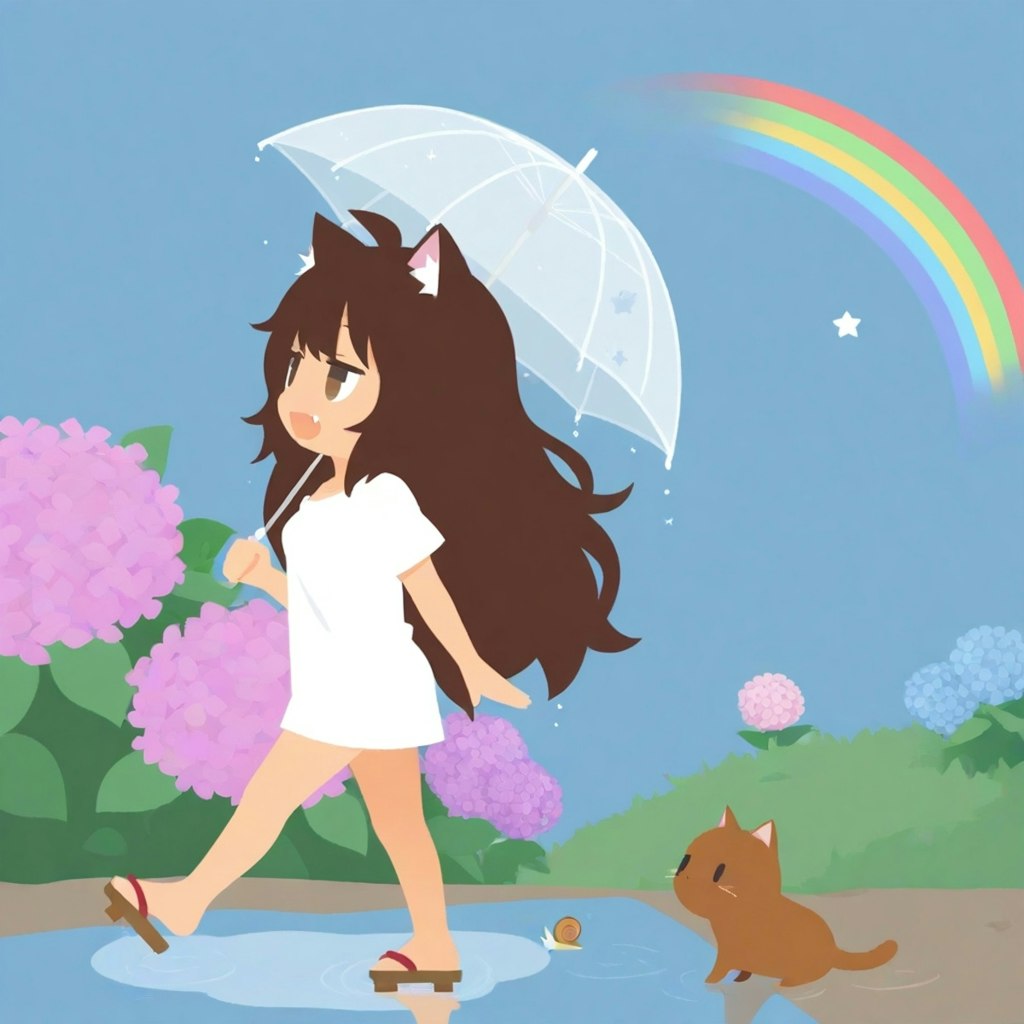 雨上がり