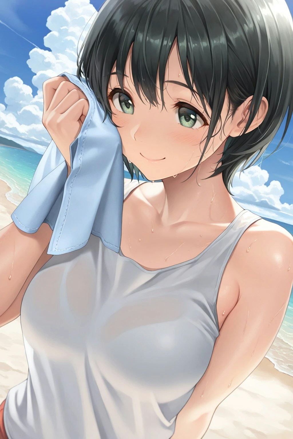 もちさんチャレンジ？　広根涼
