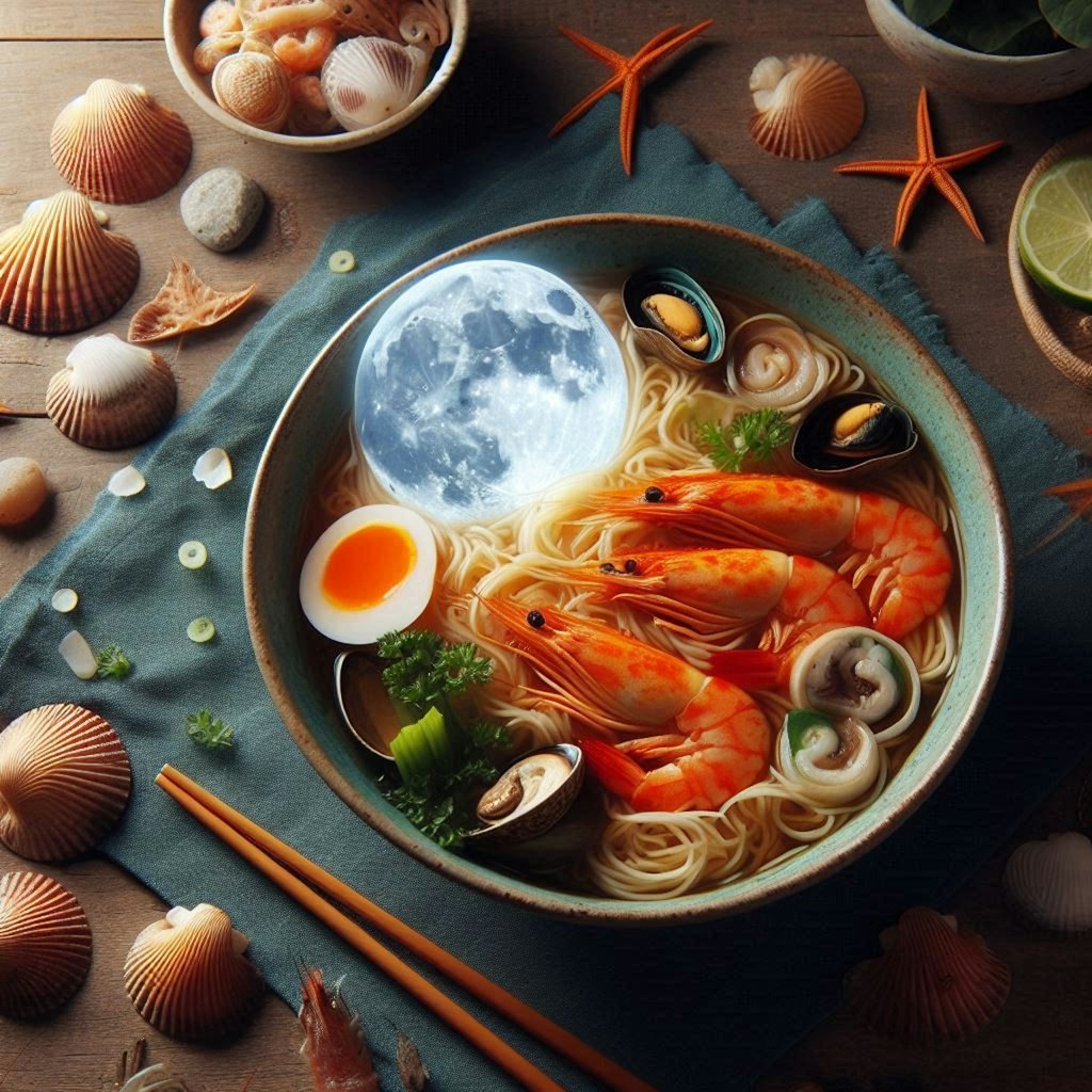 月見seafood noodle