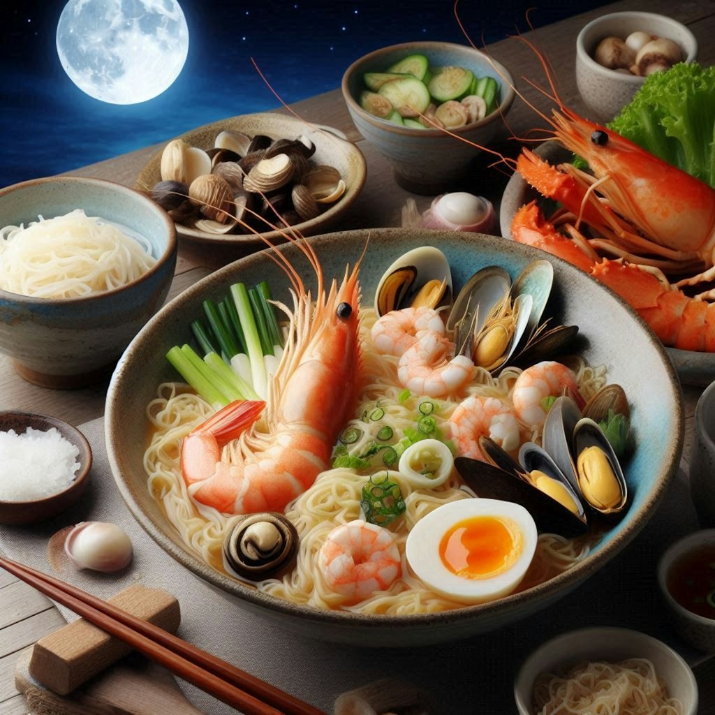 月見seafood noodle