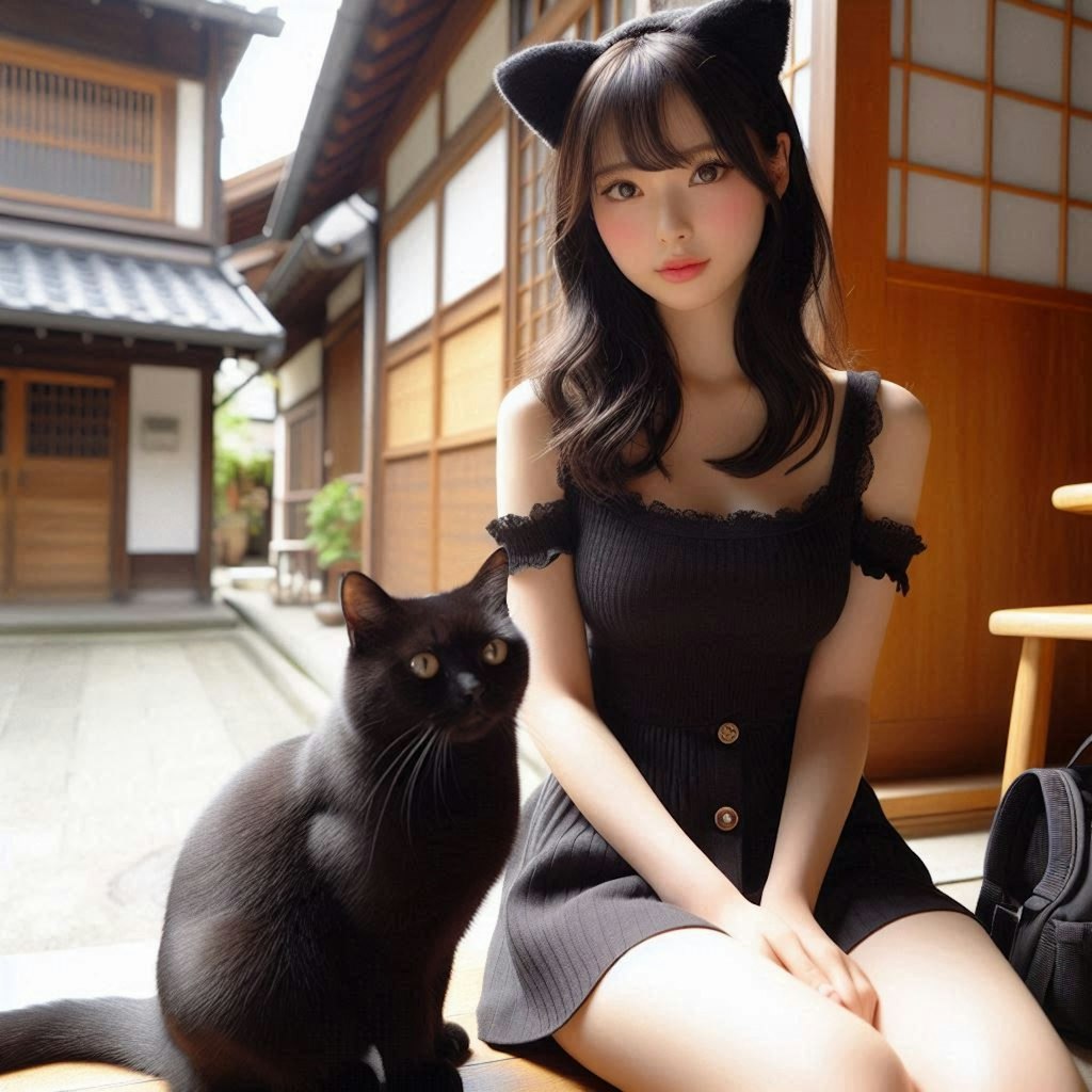 black cat