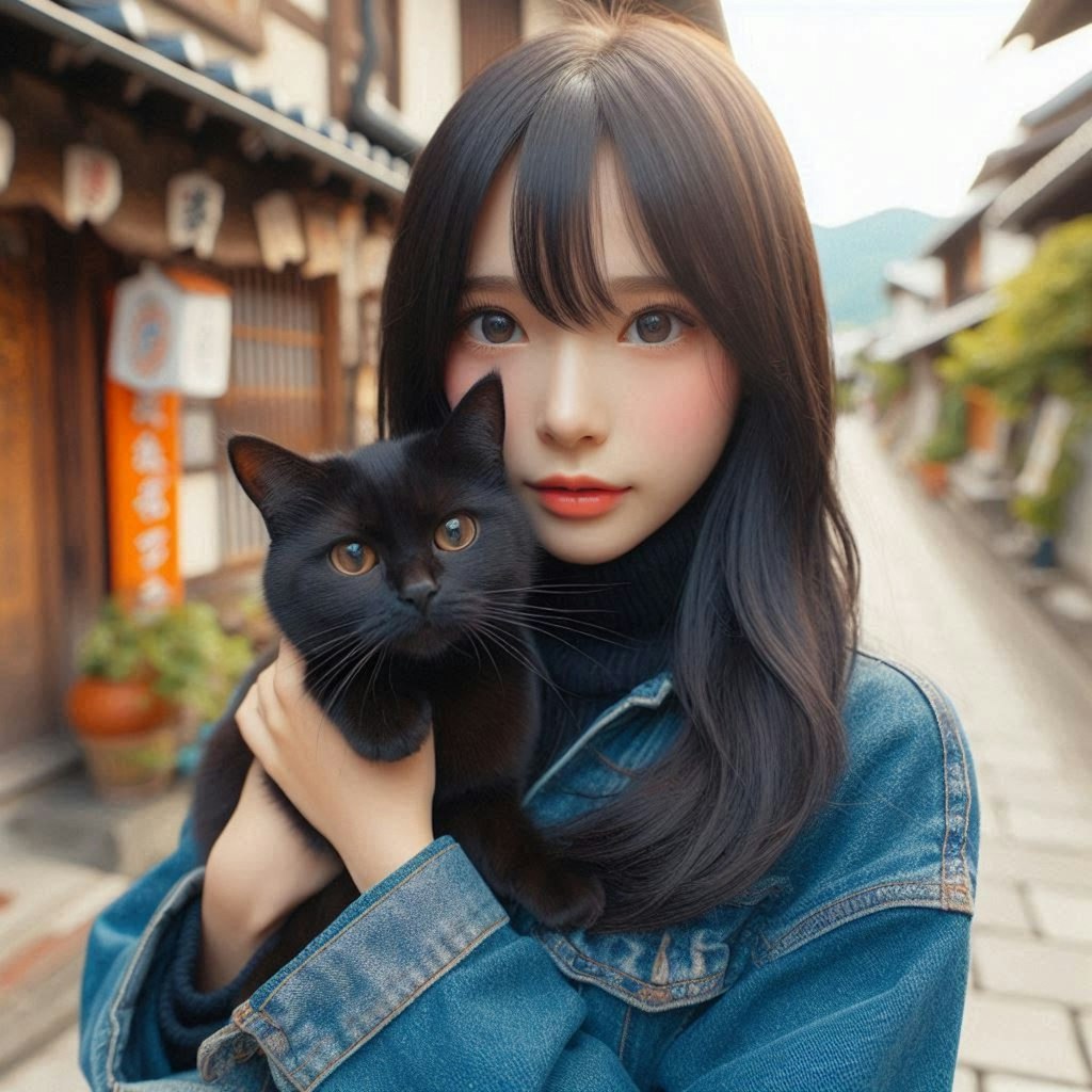 black cat