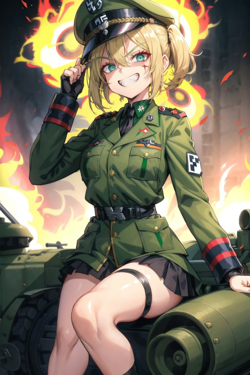 女軍人