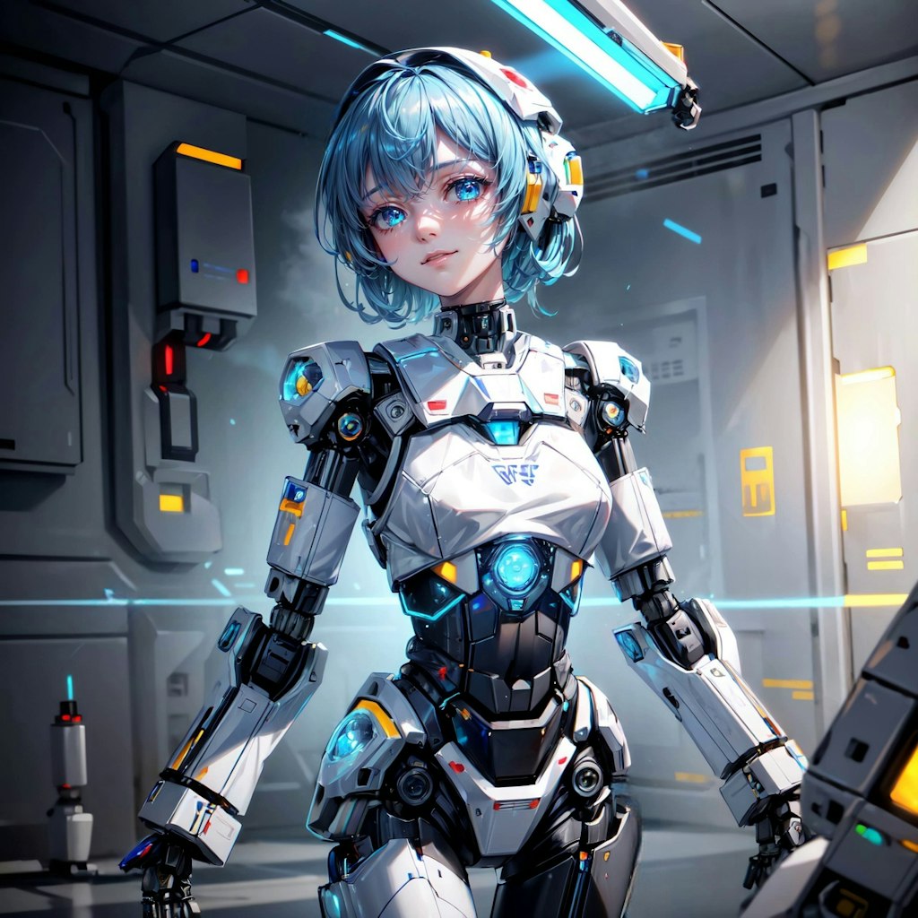 AIアンドロイドの彼女 Blue Ver. Concept02