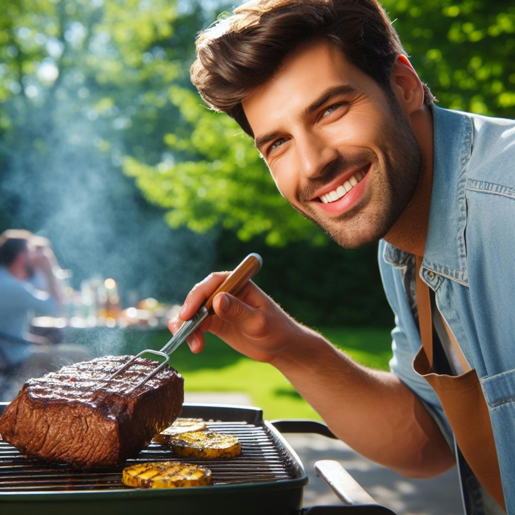 アメリカ人のバーベキュー