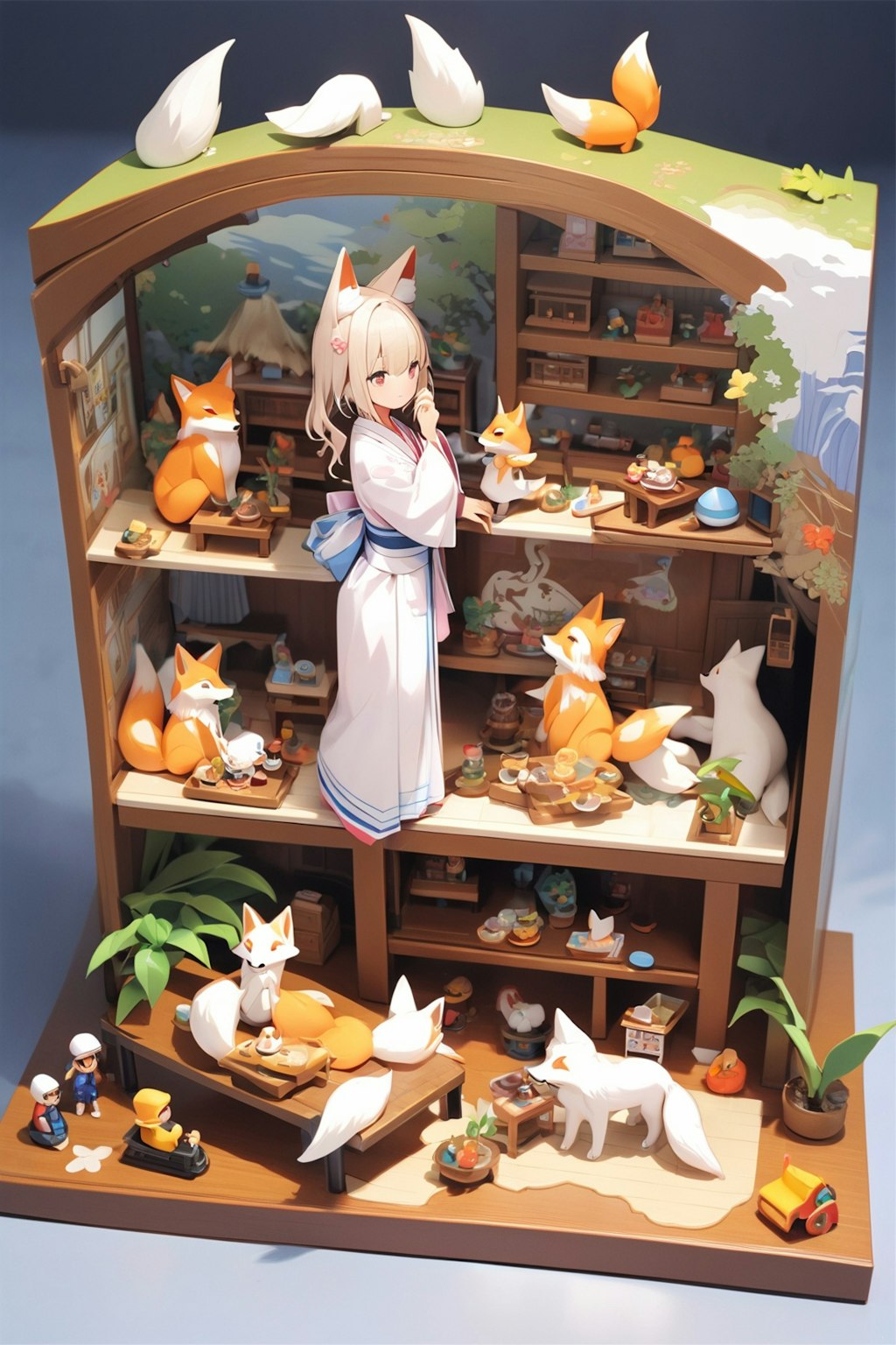 Foxy doll house