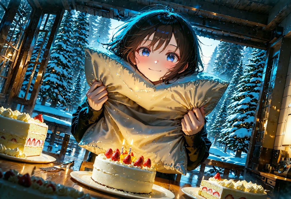 今日はケーキの日。まくらの日　その５