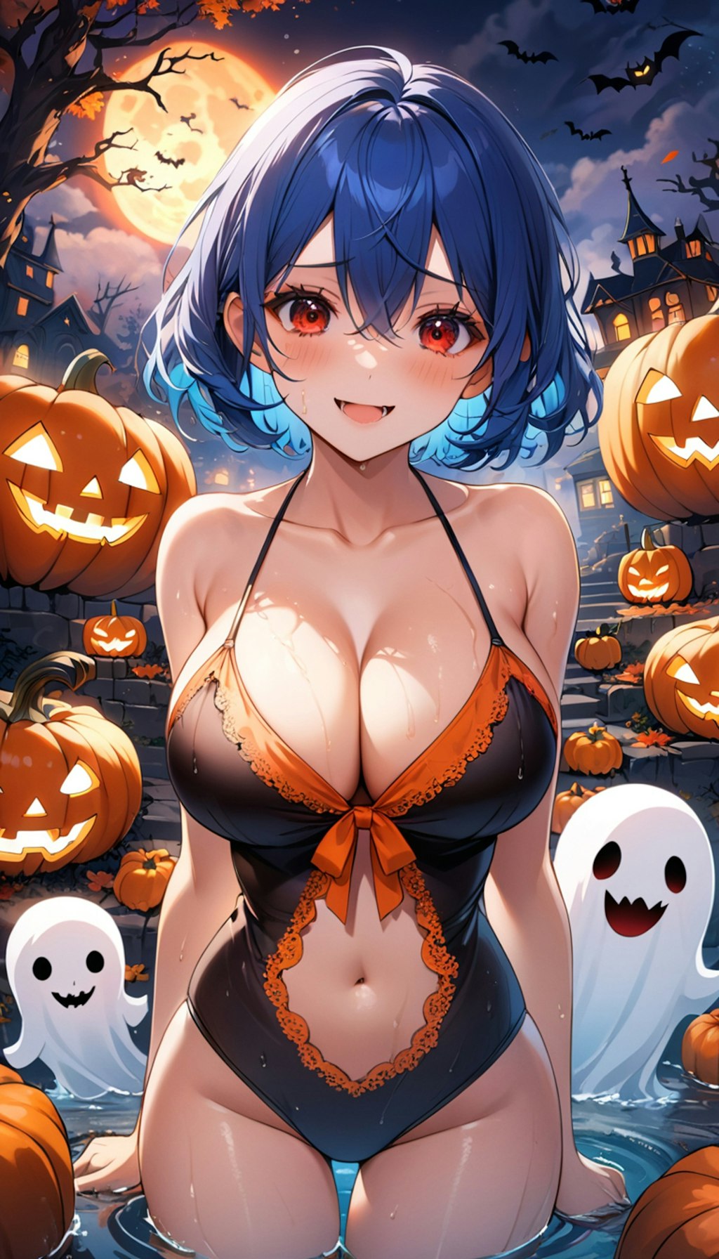 水着deハロウィンッ！　レイちゃん