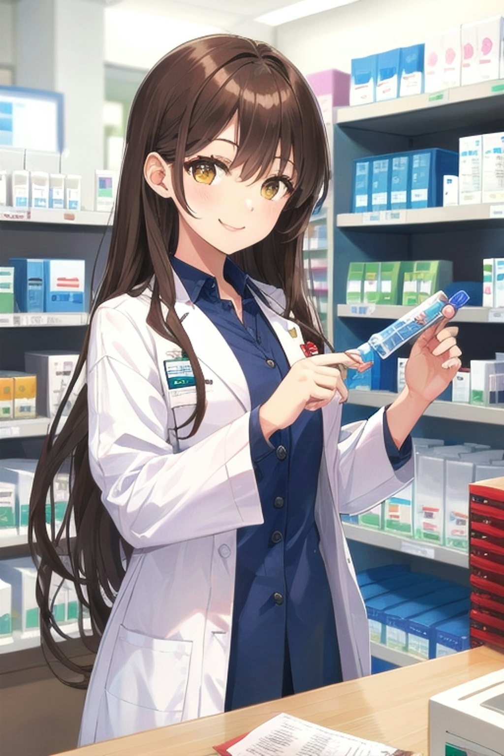 薬剤師さんになったなごみちゃん💊💉♡