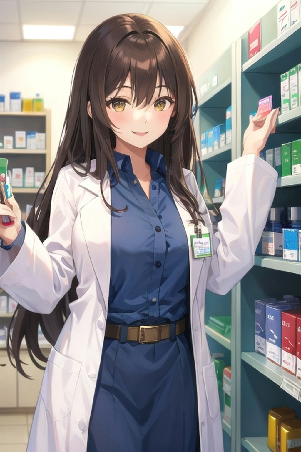 薬剤師さんになったなごみちゃん💊💉♡