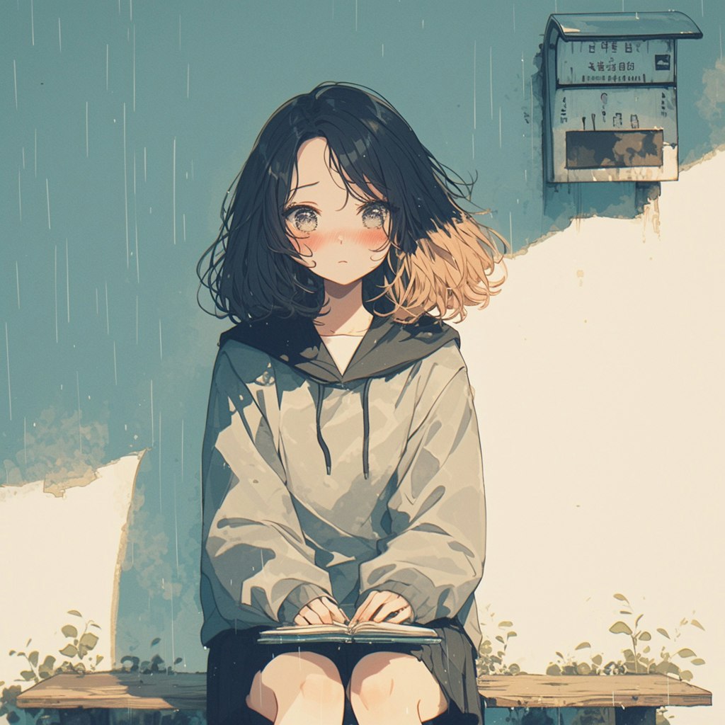 雨降ってきちゃった、どうしよう・・・