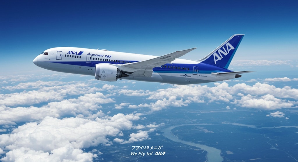 全日空機