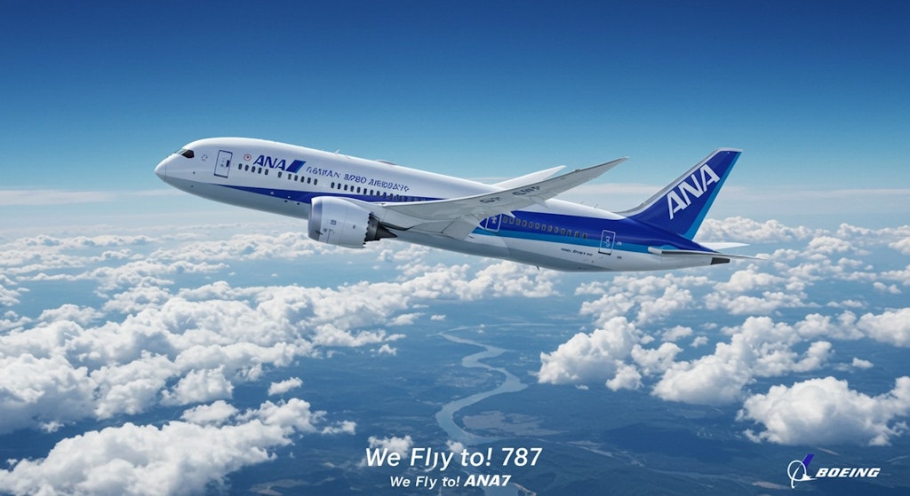 全日空機