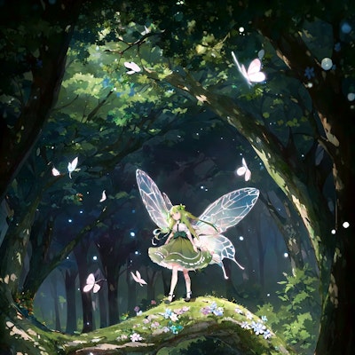 緑葉の妖精