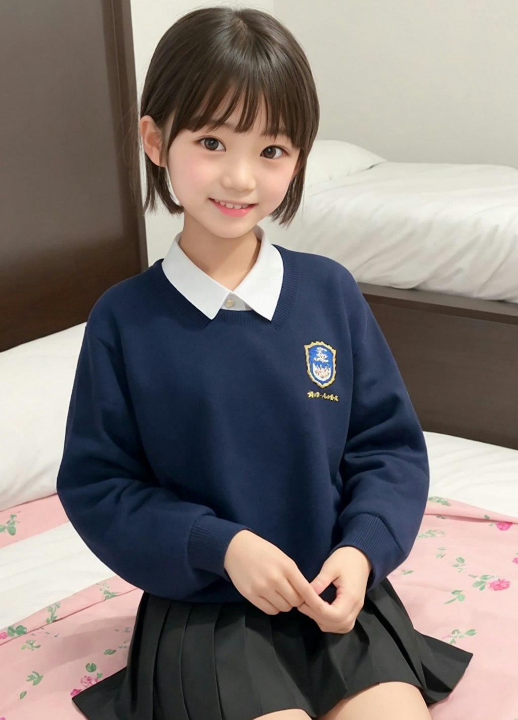 かわいい笑顔