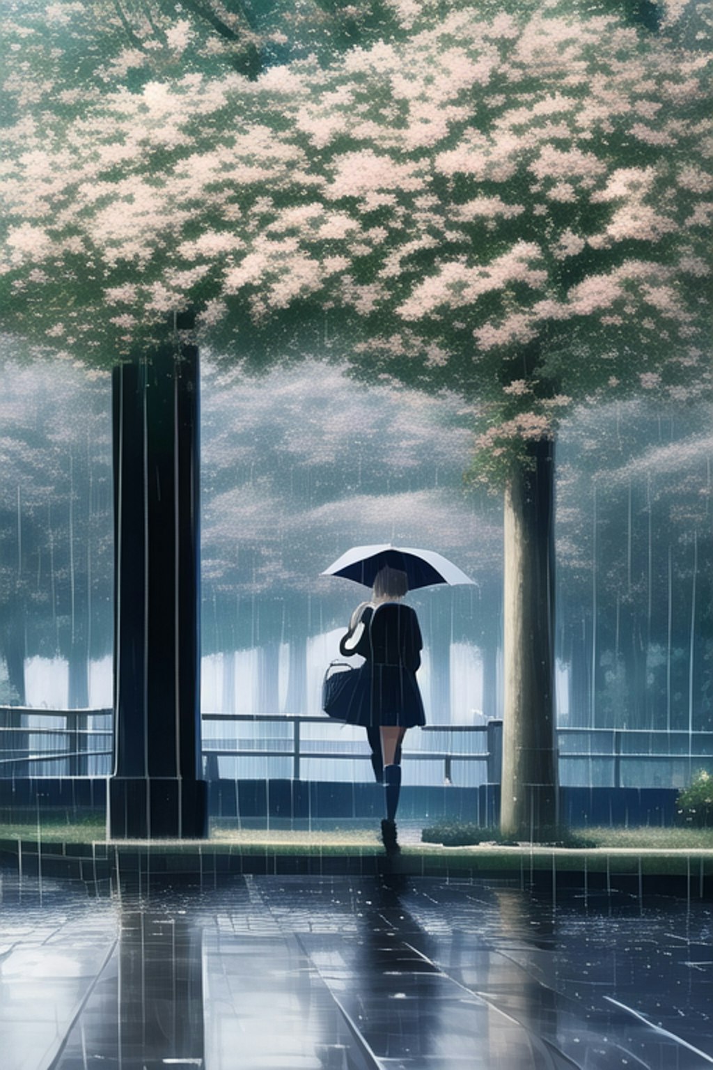 春の雨