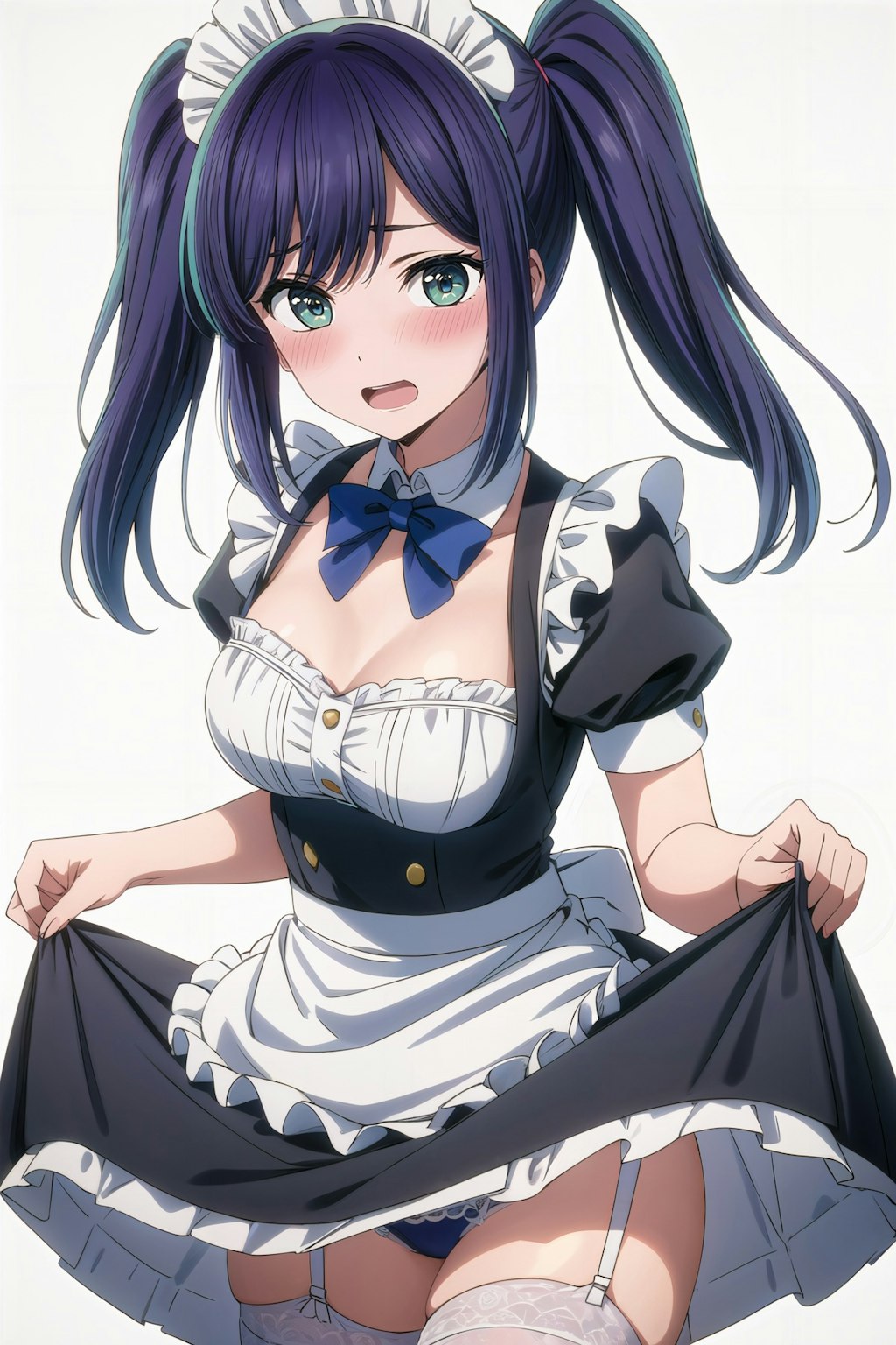 メイド服あかねちゃん💙