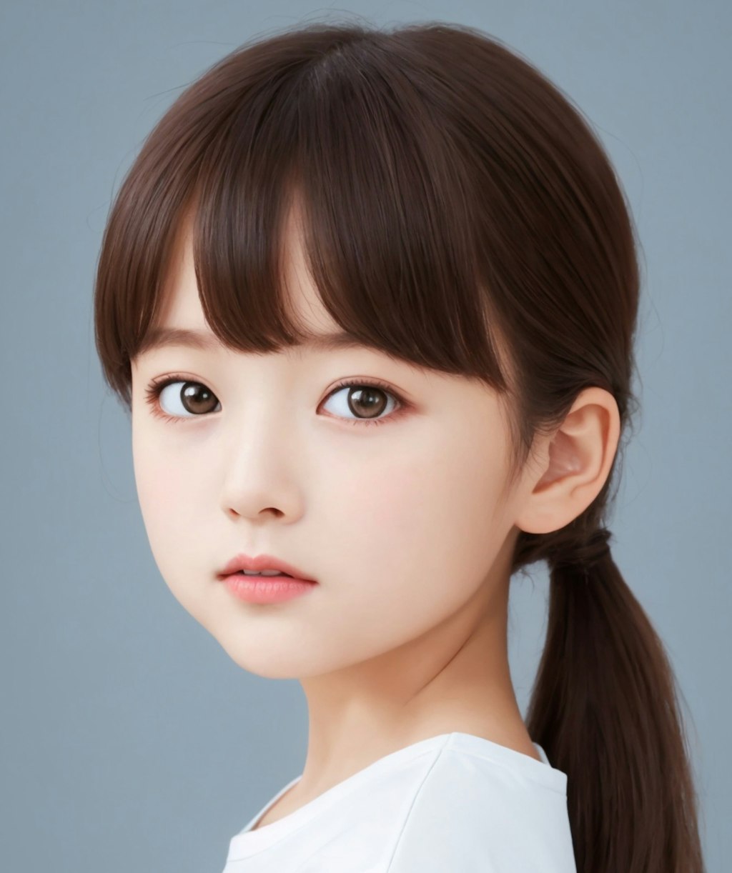 ポニーテイル女子