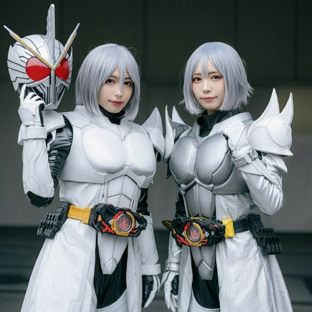 2人の女性仮面ライダー