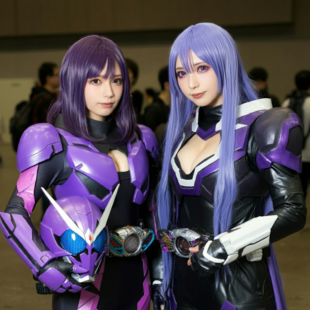 2人の女性仮面ライダー