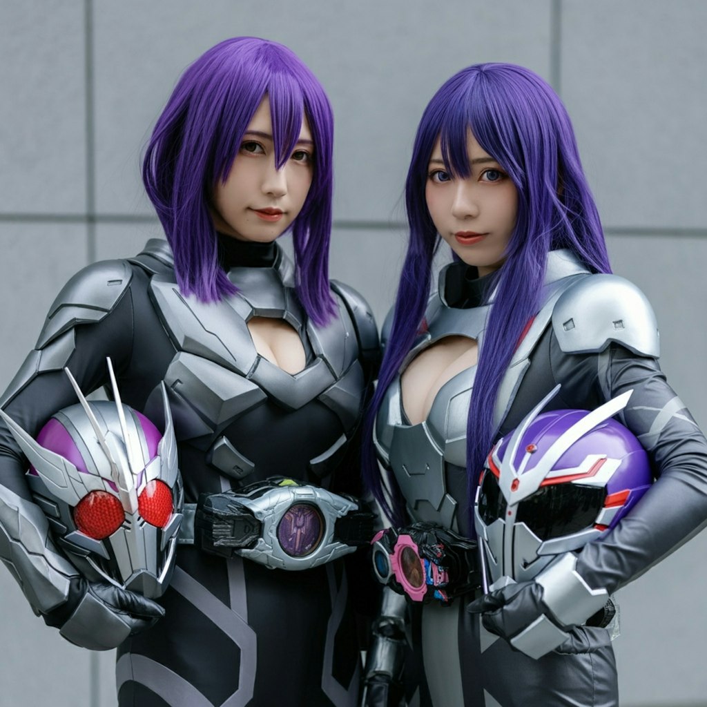 2人の女性仮面ライダー