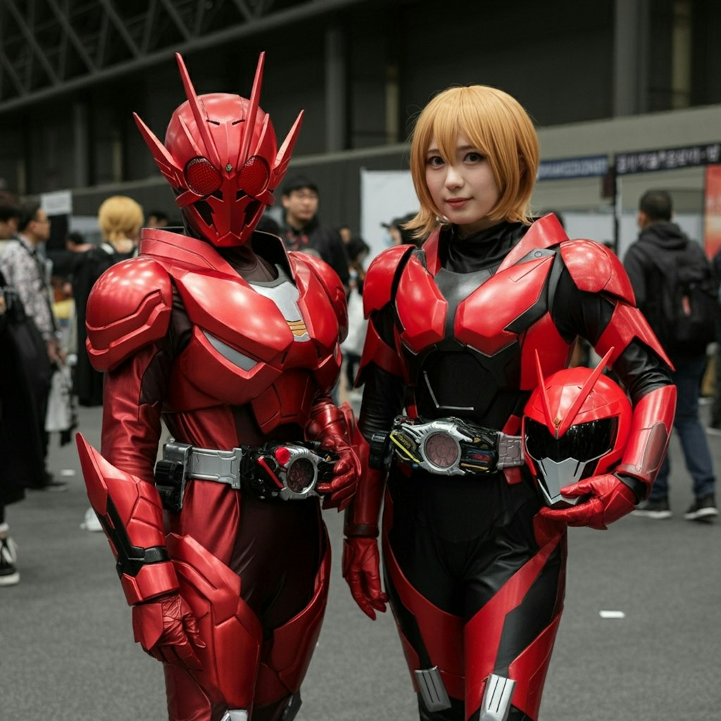 2人の女性仮面ライダー