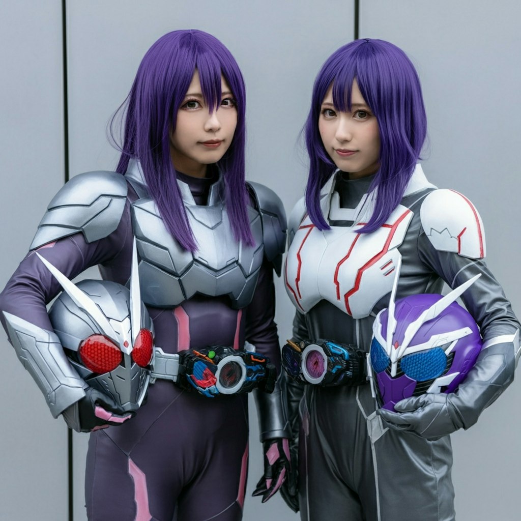 2人の女性仮面ライダー