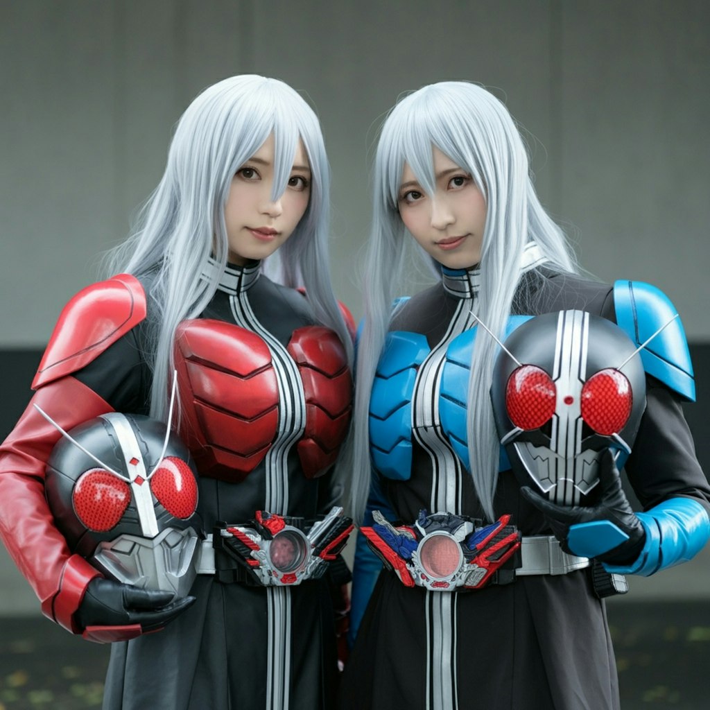 2人の女性仮面ライダー