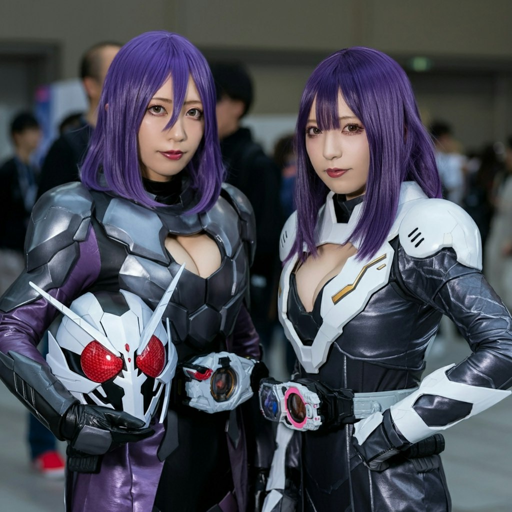 2人の女性仮面ライダー