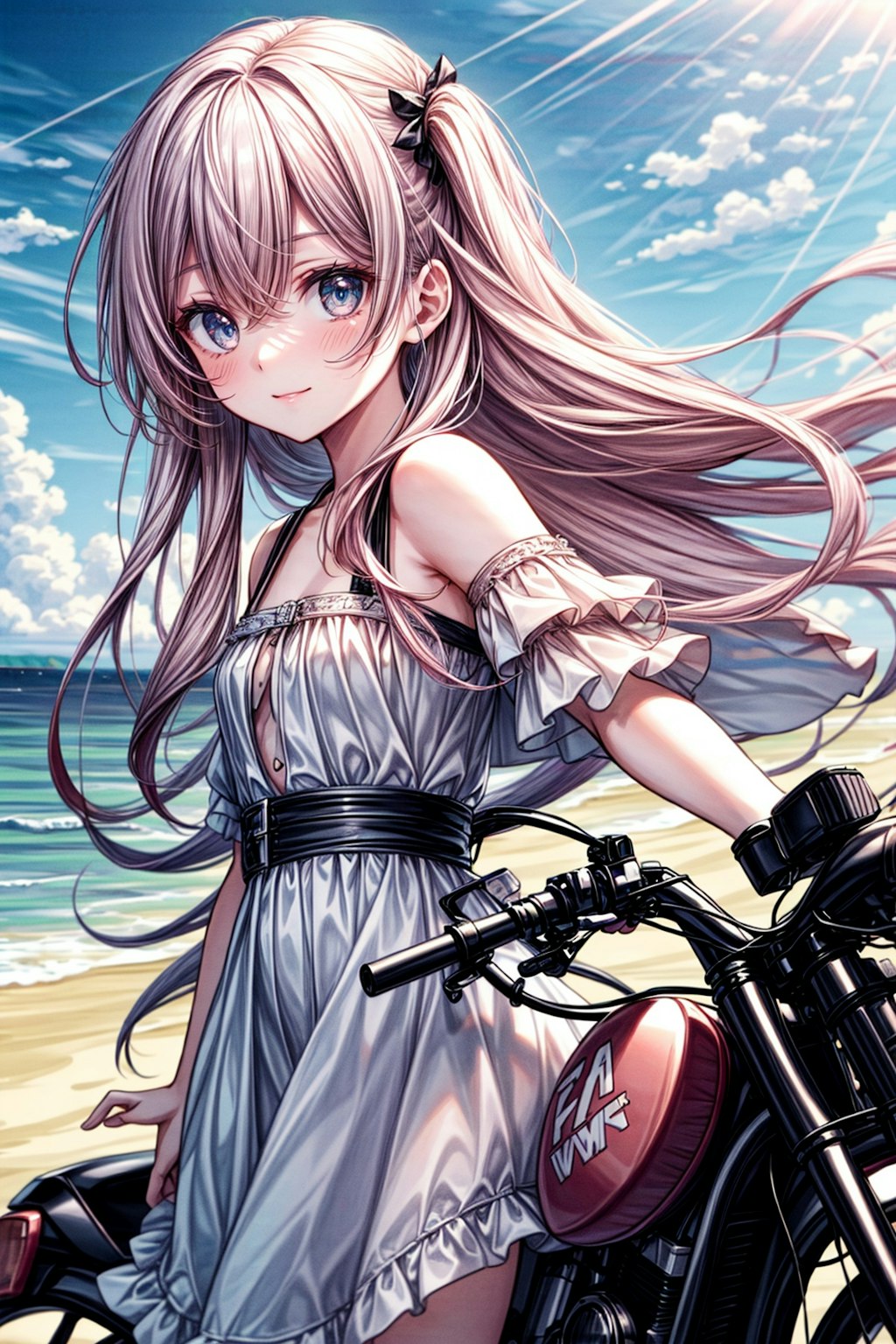 バイクと女の子 Motorcycles and Girls