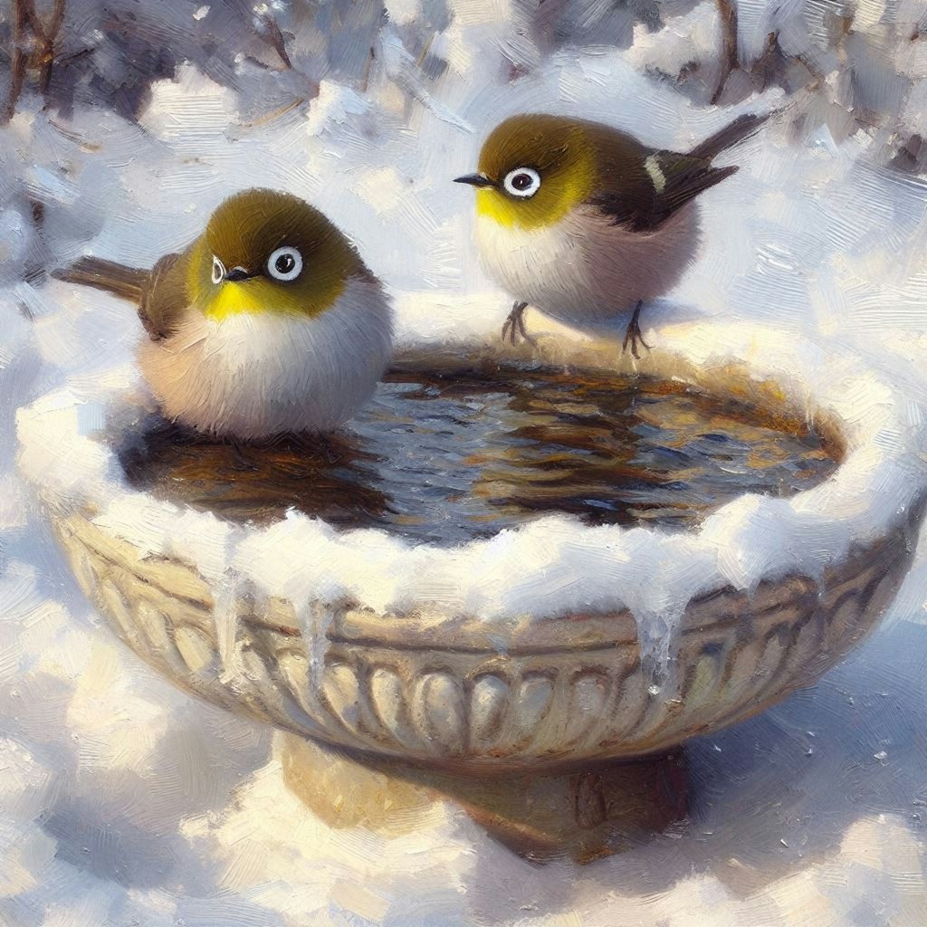 Bird bath (3)