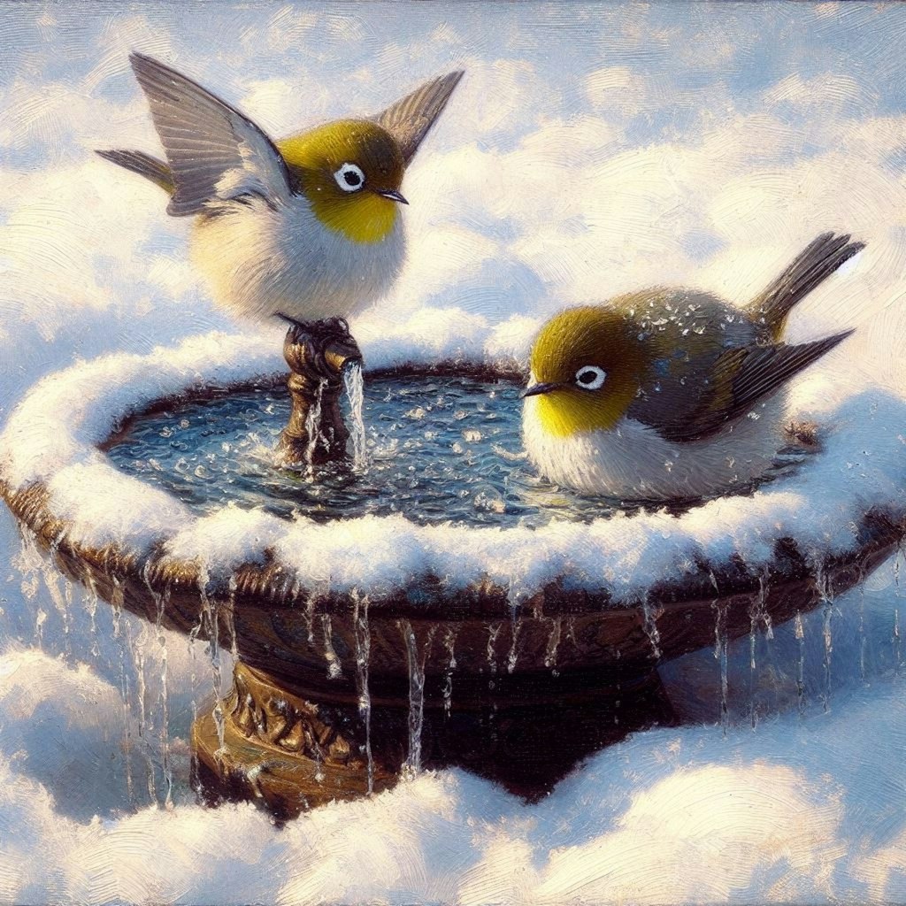 Bird bath (3)