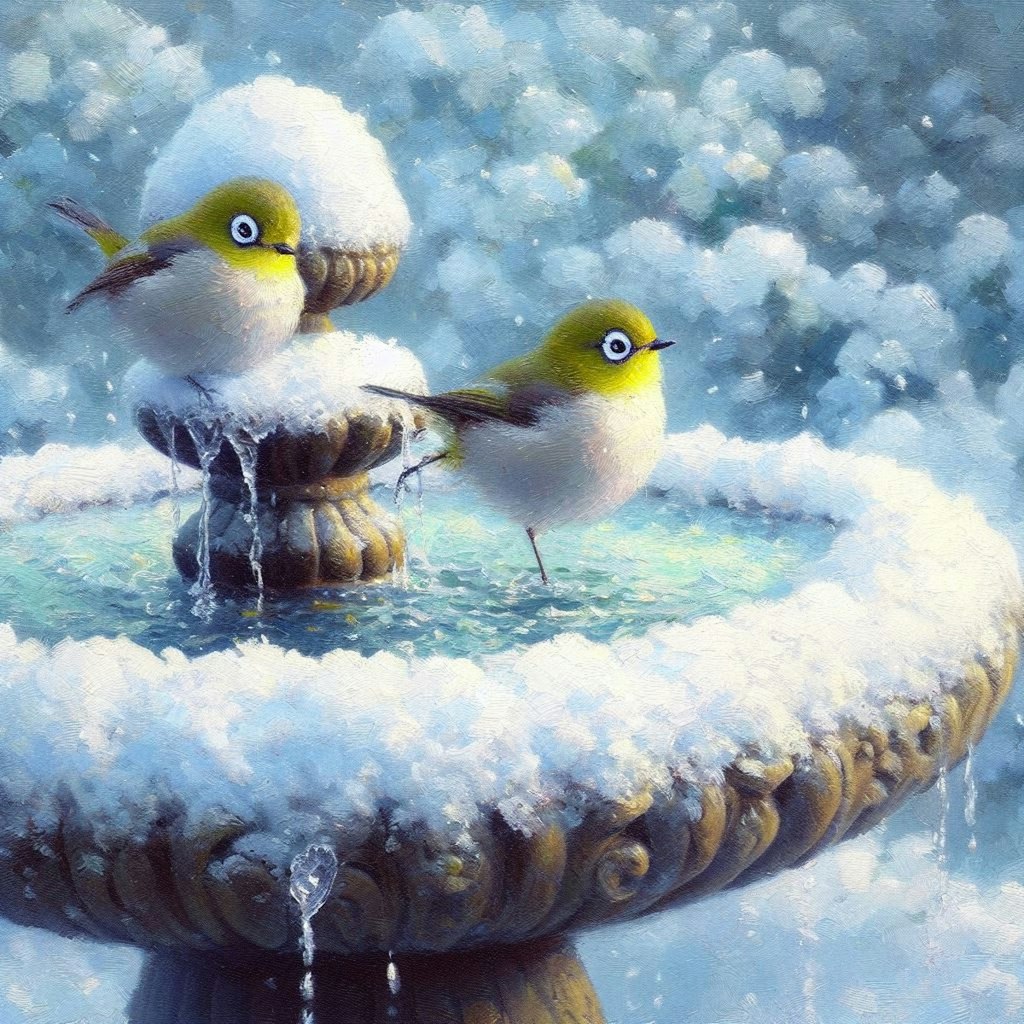 Bird bath (3)