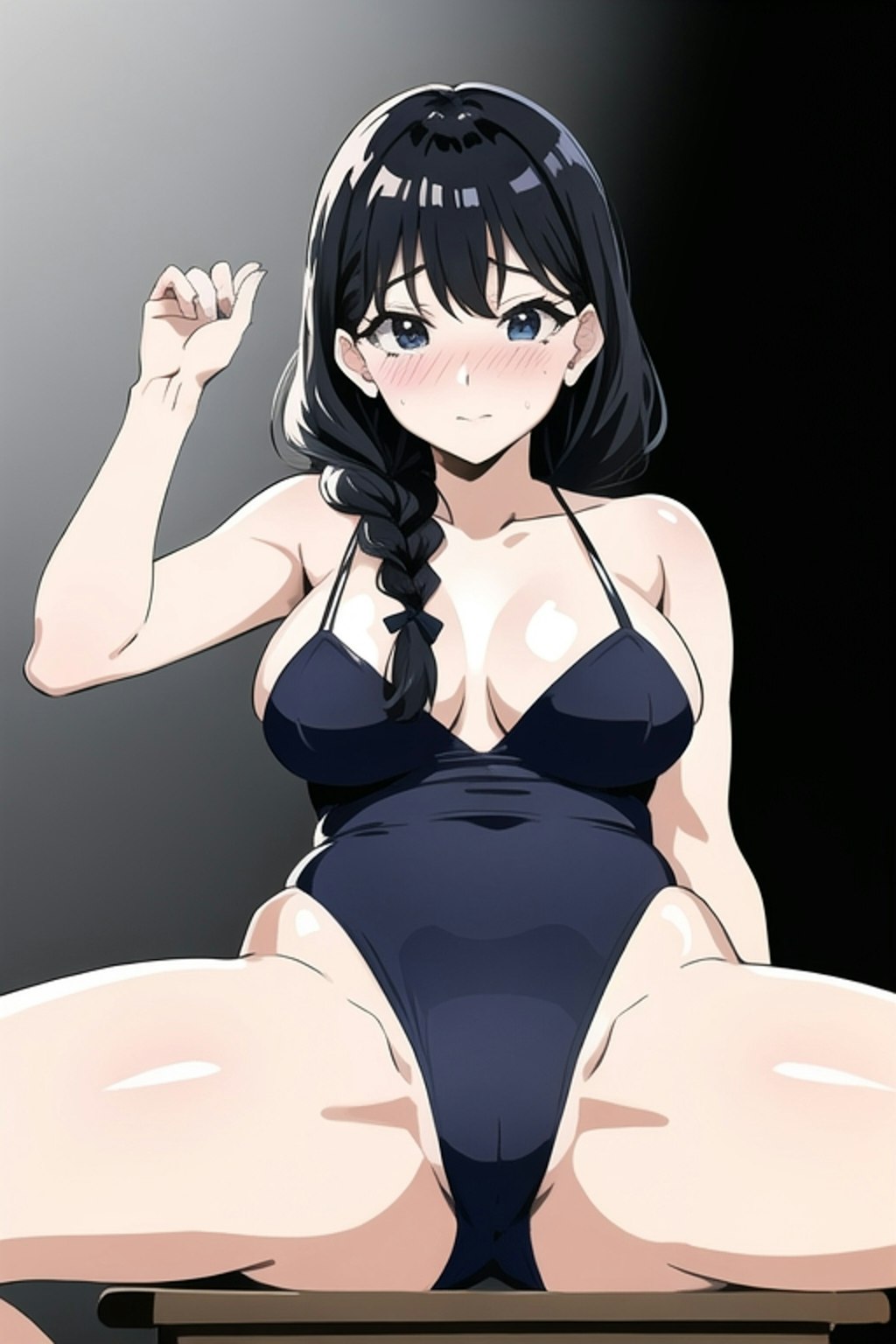 巨乳レオタードさん