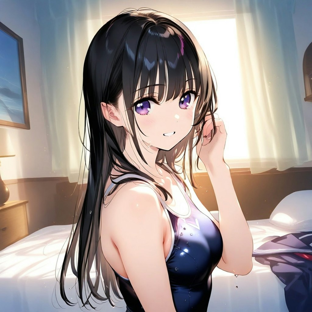 プール開きの前に着てみたら…