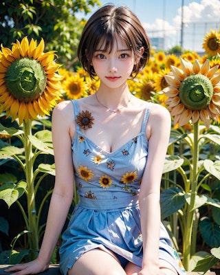 Sunflower Girl