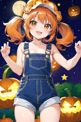 かぼちゃ🧡オバケ〜ハロウィンパーティーのオレンジ🧡ソーダちゃん〜