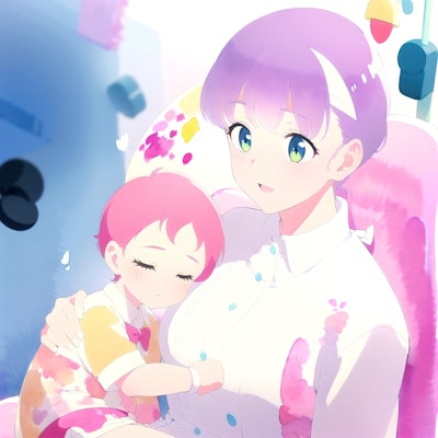 OPAL、乳母る | の人気AIイラスト・グラビア