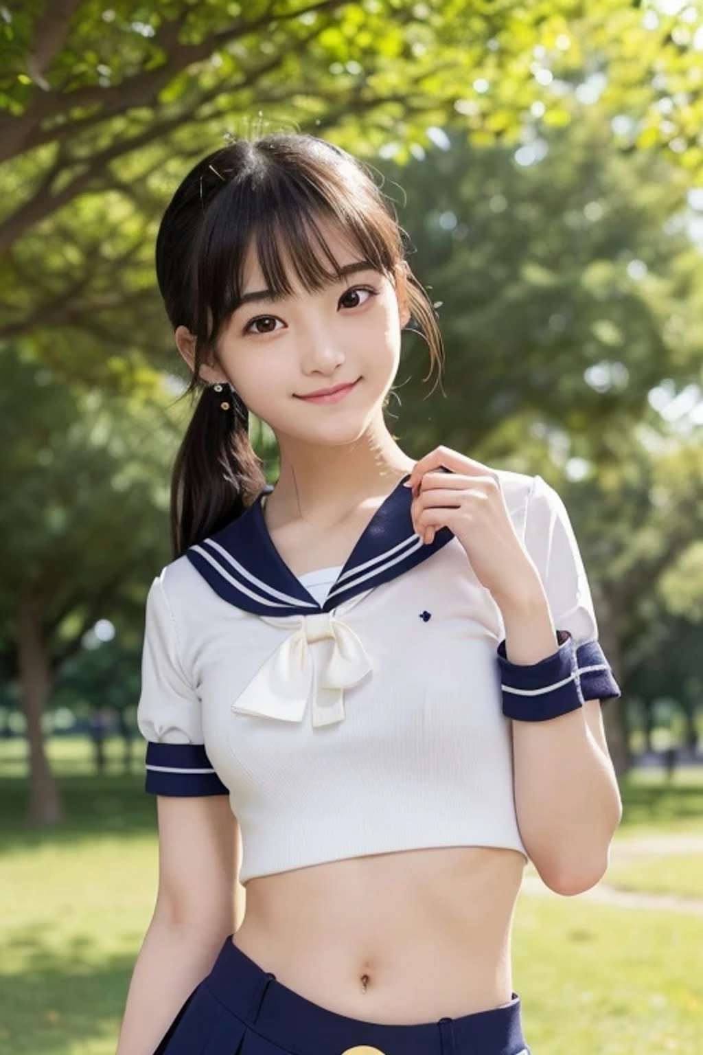 新作夏服思春期娘-14 | chichi-pui（ちちぷい）AIグラビア・AIフォト 
