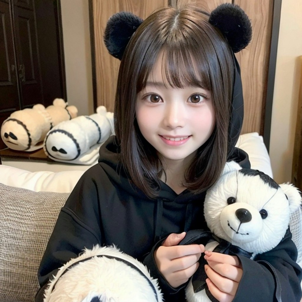 おはよー！早くクマちゃんごっこの続きやろー？