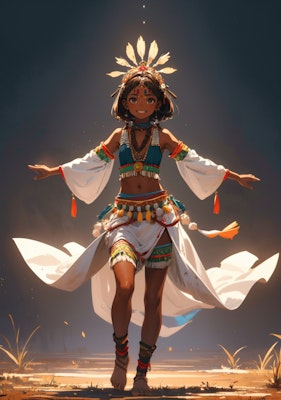 部族の少女A