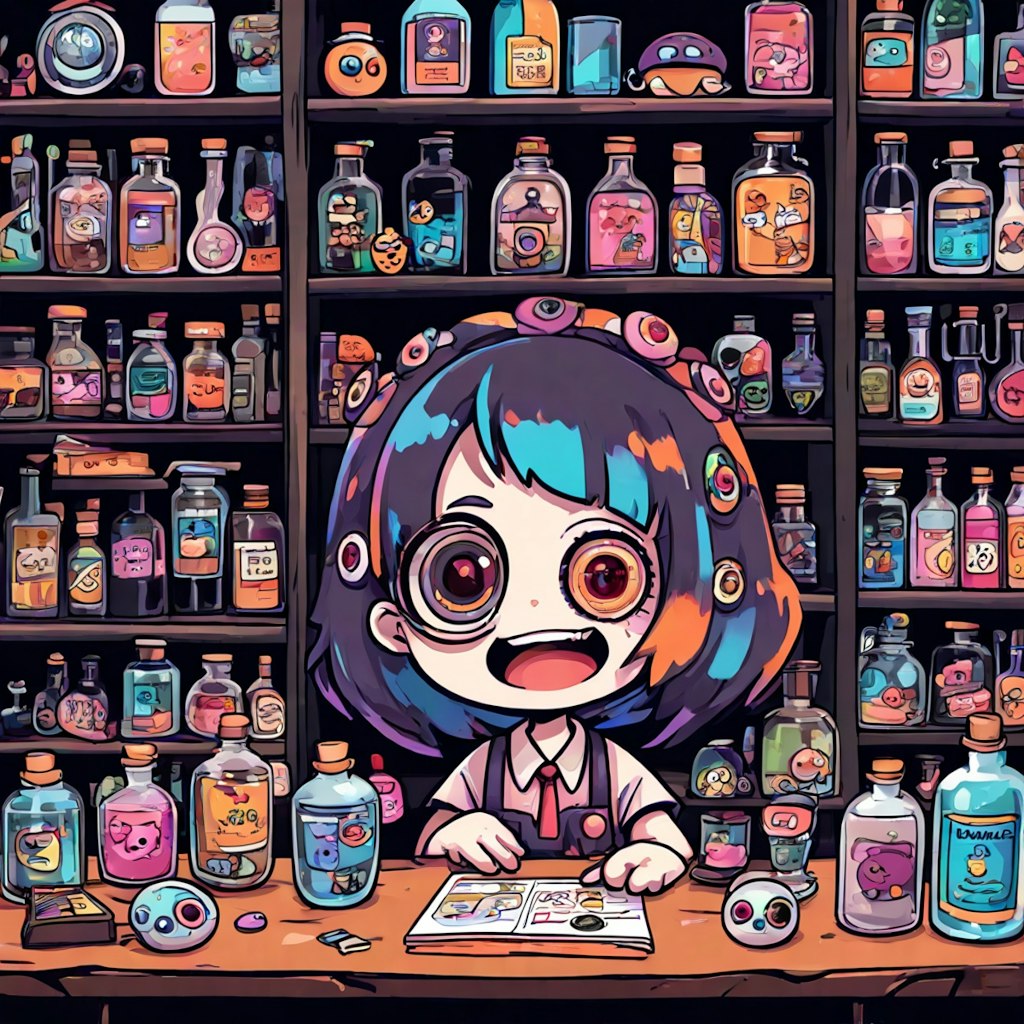 闇市の魔眼売り
