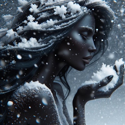 雪とメラニンの女王